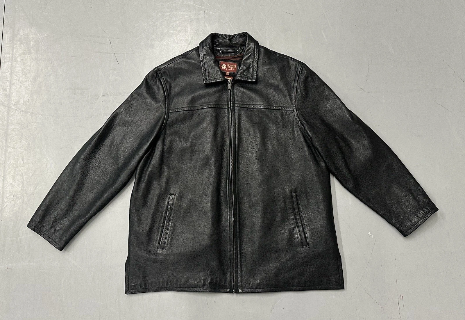 WILSONS LEATHER jacket MENS 2XLT LINED zip THINSULATE RIDING BOMBER MOTORCYCLE