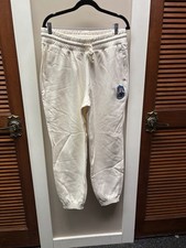 adidas IT1743 HOLIDAY SWEAT PANTS chalk white womens size Large New