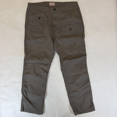 Levi's 57561 Cargo Pants Mens 33x30 Taupe Brown Utility Workwear White Tab
