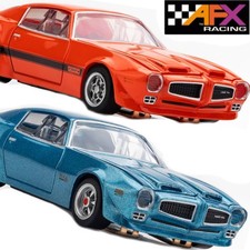 AFX Pontiac Firebird Formula 400 Blue Orange HO Slot Car MegaG 22123 22124