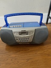Y2K Sony CFD-922 Radio w/CD, Cassette, AM/FM Tested Fully Working Blue