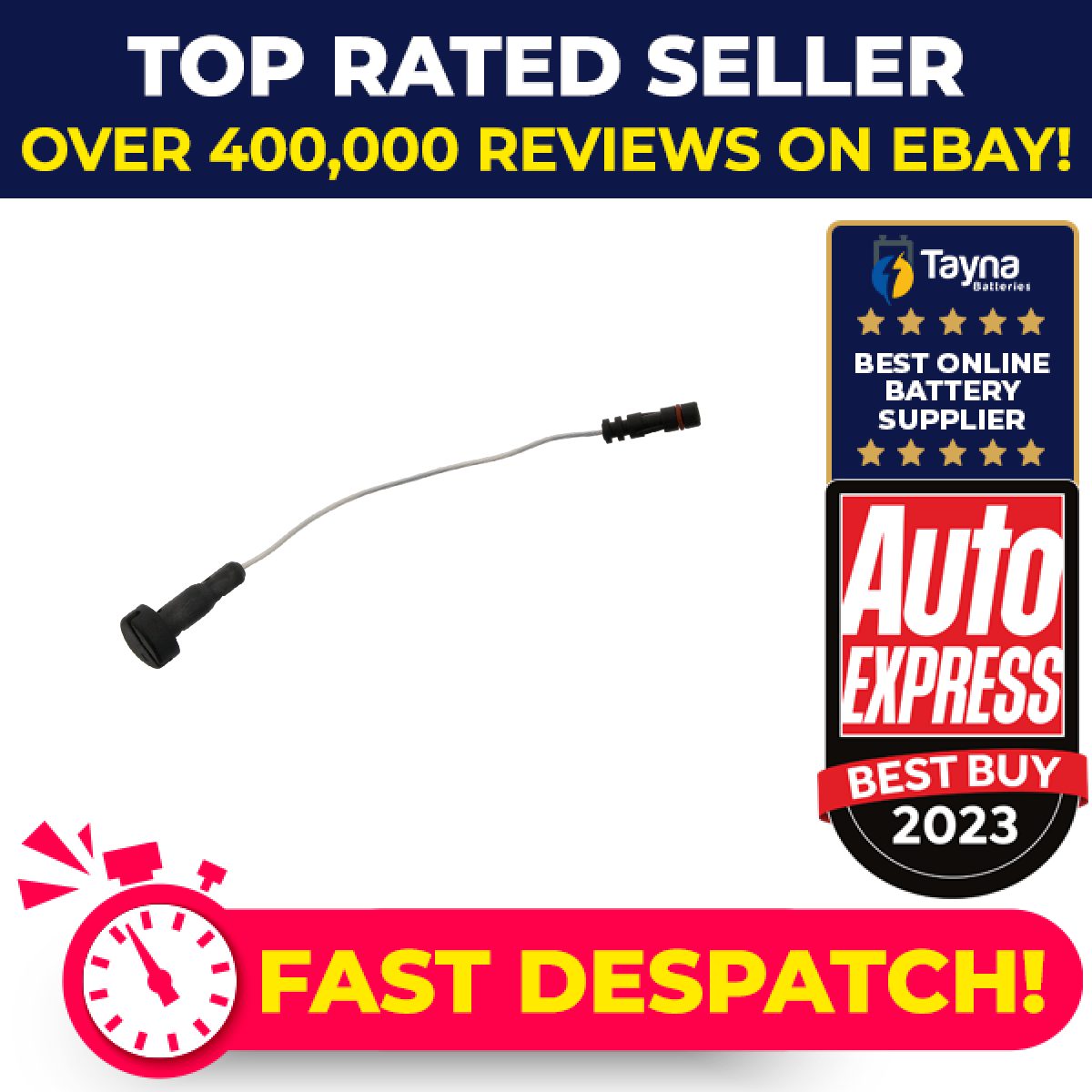 CV Brake Pad Wear Indicator Sensor Rear 02129 Febi Warning Contact Wire Quality