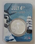 JULY 4TH SILVER 250TH ANNIVERSARY 1776–2026 SAIL 4TH SILVER COIN 1/2 OZ IN TEP