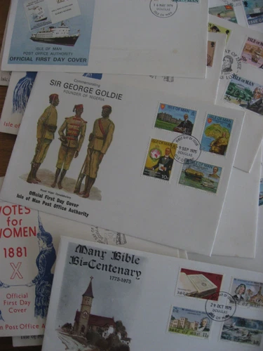 {2} Isle Of Man FDC 1973/82 X 30 Clean Lot..