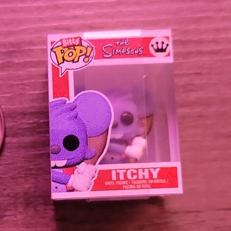 Funko Bitty Pop! Itchy The Simpsons Mini Vinyl Figurine Box #120