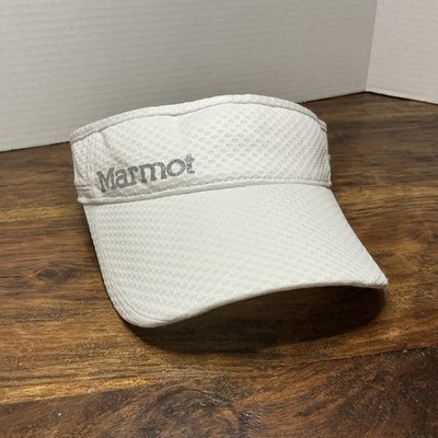 Marmot White Visor Hat 