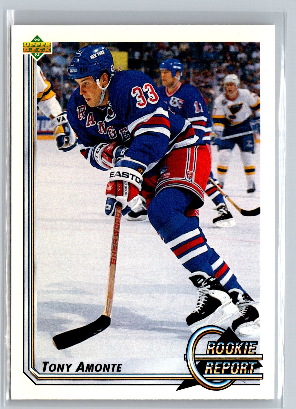 1992-93 Upper Deck #359 Tony Amonte New York Rangers