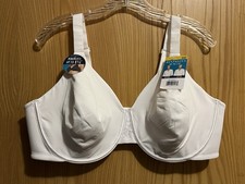 New size 44D Vanity Fair minimizer bra 76084 white underwire Radiant Collection