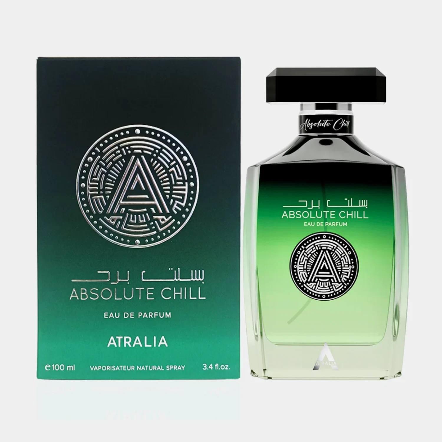 Atralia Absolute Chill 3.4 oz 100ml Eau de Parfum for Unisex NEW