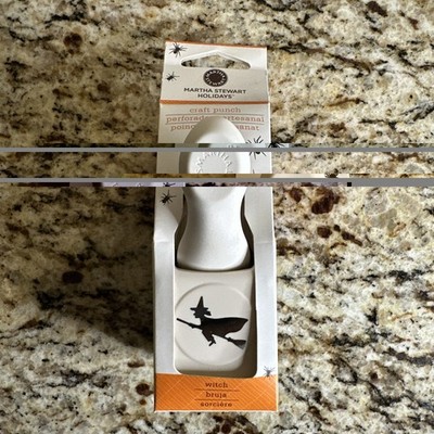 Martha Stewart Flying Witch Craft Punch NEW Sealed Halloween M230541