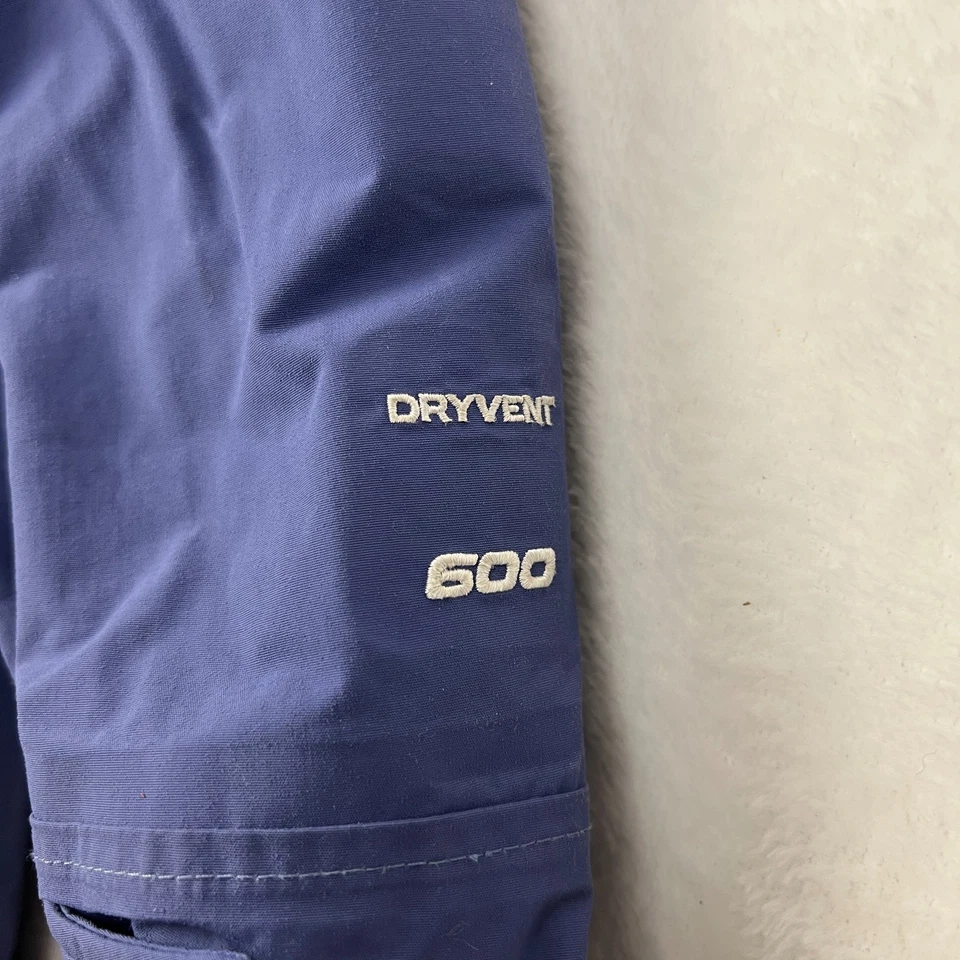 The North Face McMurdo Parka Jacket Boys Large Blue 600 Down Fill Fur Hooded - Image 4 of 4