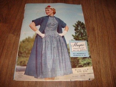 Vintage Haynes Proportion-Ized Half-Size Fashions Spring & Summer 1956 Catalog