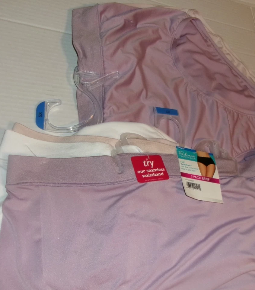 Paquete de 2 - 3 bragas de mujer 5XL tocador Fair radiante 360 comodidad 3 colores ENVÍO GRATUITO Foto 4 de 4