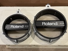 Roland PD-100 And PD-120 Drum Pads Drums Drumset V-Drums