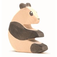 Ostheimer Panda Sitzend, Holzfigur, Spieltier