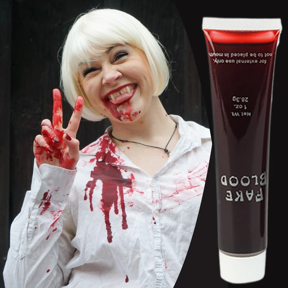 Vampire Blood Washable Cosplay Blood Realistic Makeup Vampire Blood - Image 3 of 4