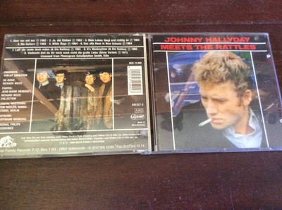 Johnny Hallyday - Meets the Rattles  [CD Album] Bear Family