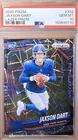 JAXSON DART LAZER PRIZM ROOKIE CARD - 2025 PANINI PRIZM - GRADED PSA GEM 10 💎💎