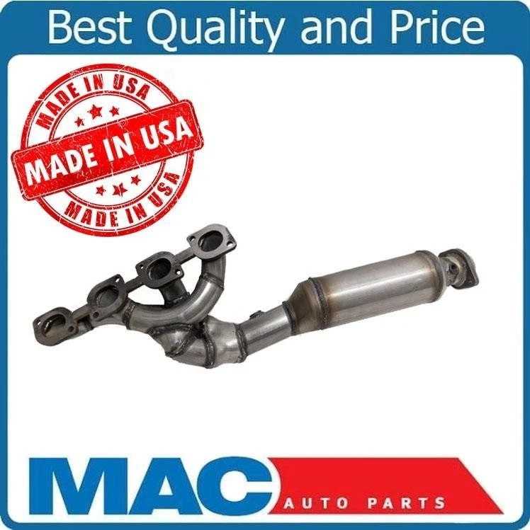 2006-2010 para BMW 550i 650i 750i conversor catalítico coletor lateral de passageiros - Imagem 2 de 4