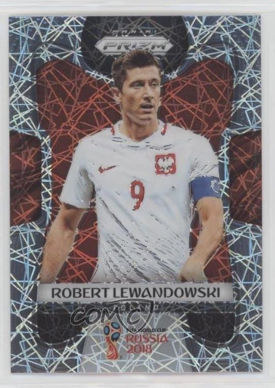 2018 Panini Prizm World Cup Lazer Prizm Robert Lewandowski #146 0e4q