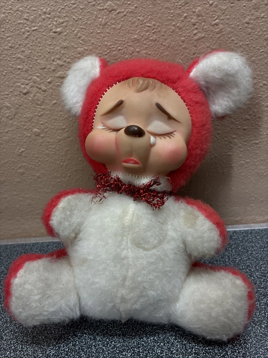 Vintage Rubber Face Toy In Vintage Stuffed Animals for sale - eBay