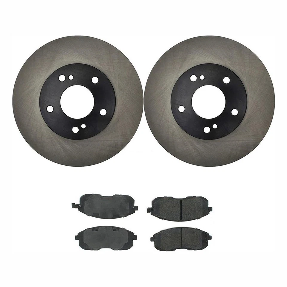 Центральные тормозные колодки и роторы для Nissan Maxima 1999 1998 1997 1996 1995 1994 - Изображение 2 из 4