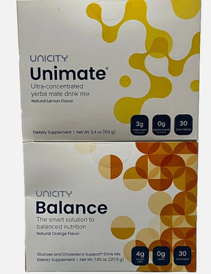 #ad Combo Unicity Unimate LEMON and Unicity Balance Natural Orange FREE SHIPP $150.00