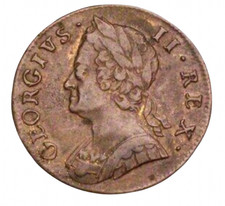 Great Britain 1746  1/2 Penny KM# 579.2