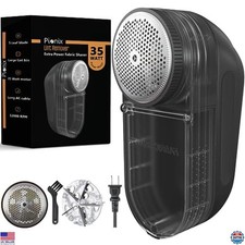 Pionix Extra Power Fabric Shaver - 35W Electric Lint Remover for Premium Durable
