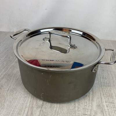 All-Clad Brushed Metal Master Chef MC2 8-qt Stock Pot with Lid