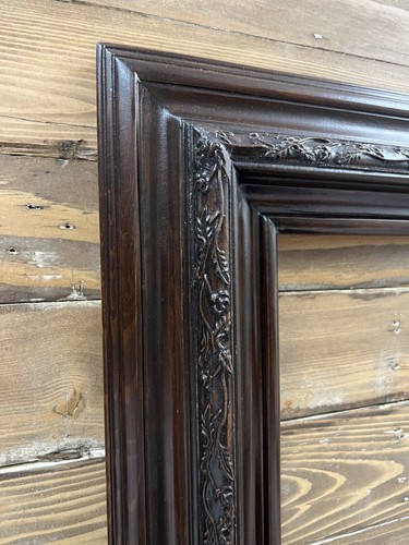 11 x 14 In stock-Classic style wood picture frame, DARK WALNUT, hand stained - Picture 5 of 9