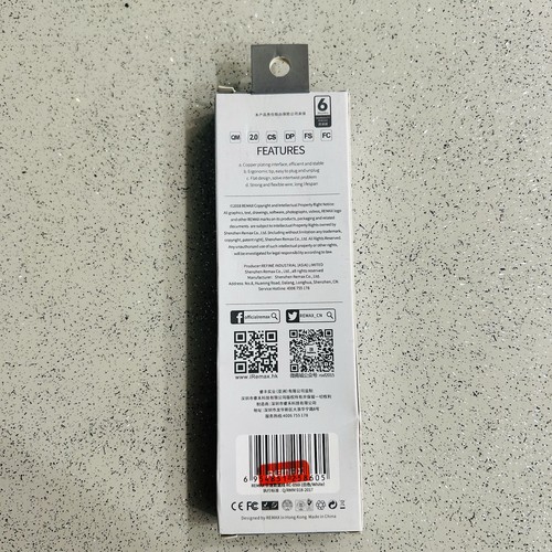 REMAX LESU RC-050i 1000mm iPhone Charging Cord , White, Fast Charging - 第 4/6 張圖片