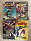 Amazing Spider-Man Lot #s 39,42, 44, 45 Marvel Comics 1966 Poor -tape, tears