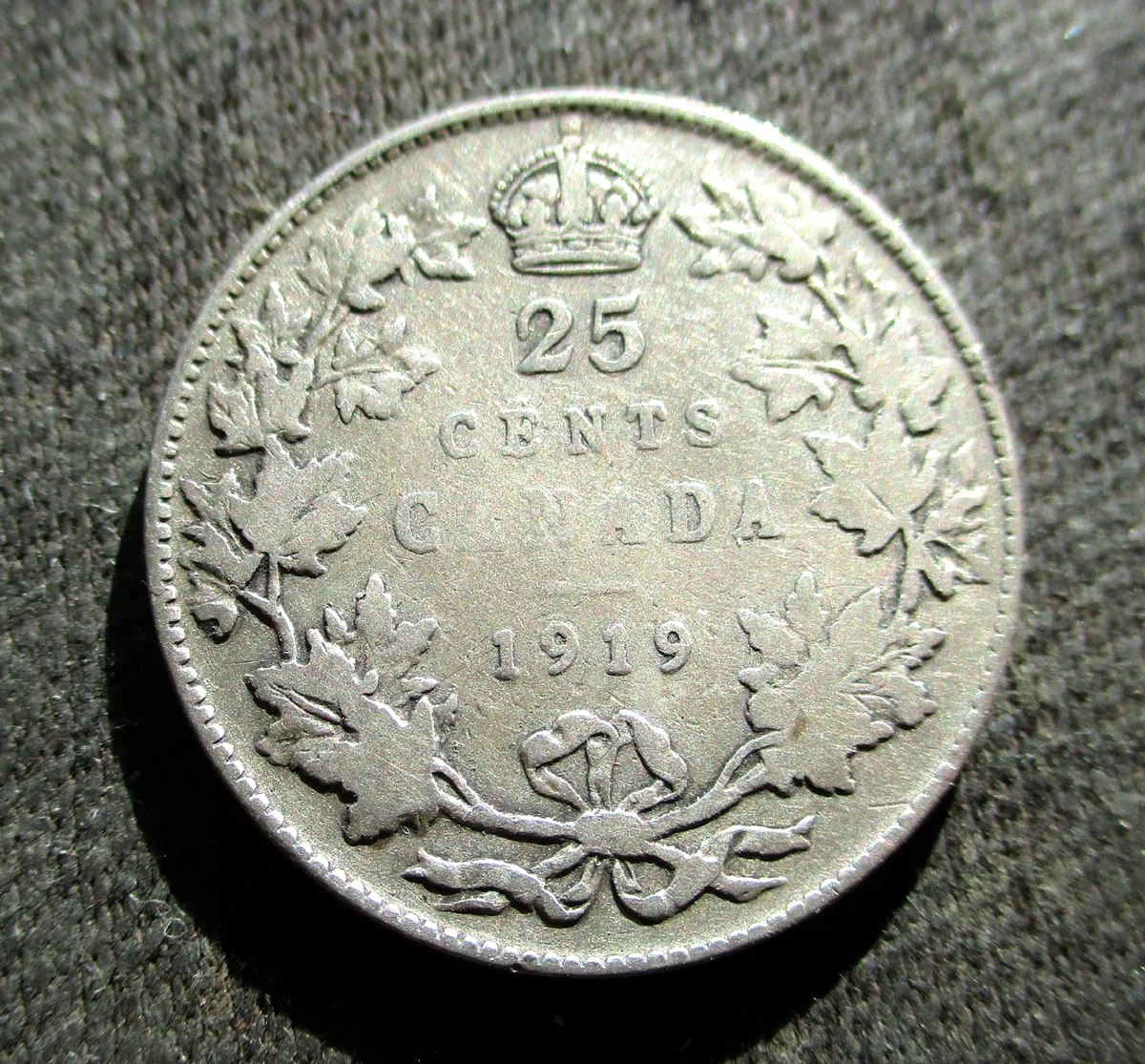 1919 Canada 25 Cents for sale | eBay