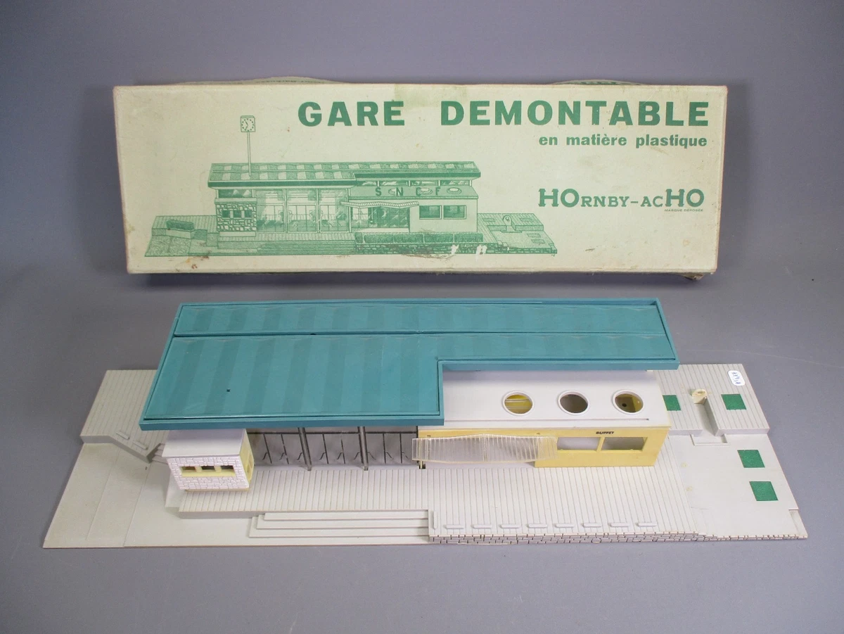 HC8059 / HORNBY MAQUETTE MONTEE GARE PIERRE SYNTHETIQUES TYPE MEDITERRANEENNE