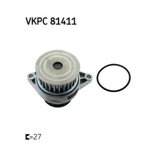 SKF Wasserpumpe für VW Polo 3 6N1 Seat Ibiza 2 6K1 Cordoba I VKPC81411