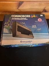 Commodore 64 Original Box Damaged Untested As-Is Read Description
