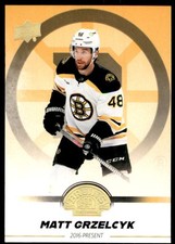 2023-24 UPPER DECK BOSTON BRUINS CENTENNIAL SPECTRUM GOLD MATT GRZELCYK #76