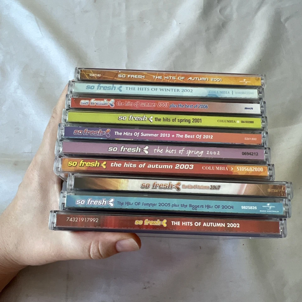 So Fresh CDs Lote a Granel x10 Country Pop Rock Dance R&B 00s Compilação de Música Mista - Imagem 3 de 4