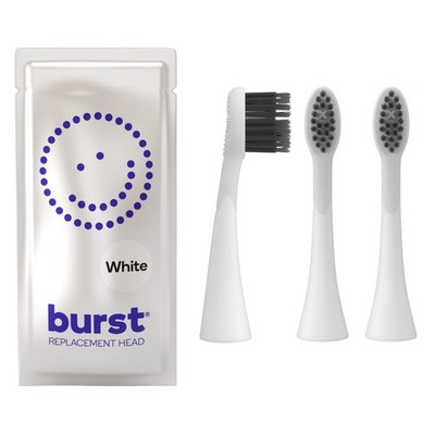Genuine Replacement Heads for Original Sonic Electric Toothbrush (White/3 Pac...
