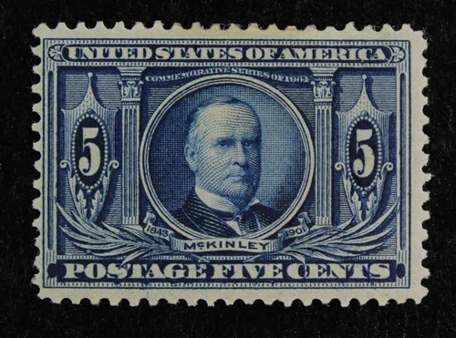 CKStamps: US Stamps Collection Scott#326 5c Mint LH OG CV$75