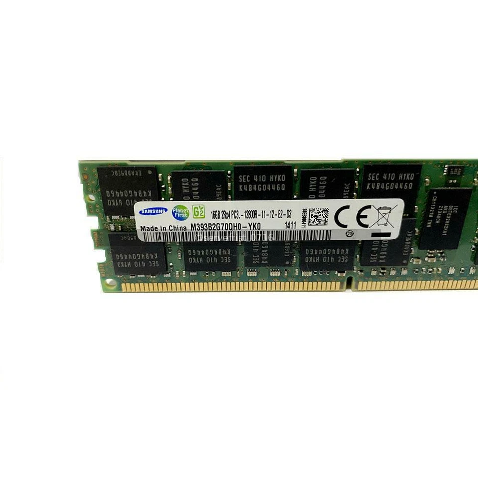 16 GB DDR3 Server Memory Ram 1600 MHZ PC3L-12800R 2Rx4 1.35V REG ECC Registered - Image 3 of 4