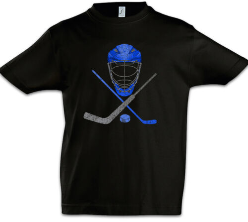 Ice Hockey Tools Kinder Jungen T-Shirt Player Love Addiction Hockey Stick - Bild 1 von 1