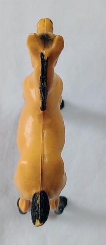 Vintage Plastic Model Toy Horse Figurine Hartland Plastics Buckskin Foal Colt - 第 5/6 張圖片
