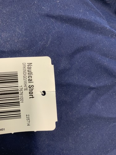 ADIDAS PANTALONCINI nautici donna coulisse DARK INDACO COUPE STANDARD taglia small - Foto 3 di 5