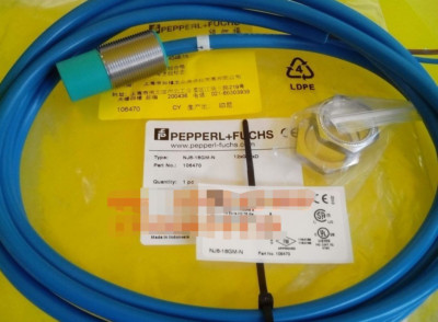 New Pepperl+ Fuchs NJ8-18GM-N Inductive Proximity Cylindrical free ...