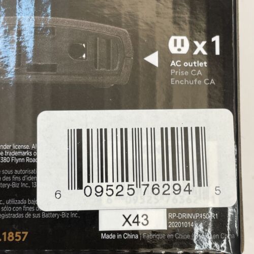 Duracell 150 Watt Portable Power Inverter - Picture 13 of 13