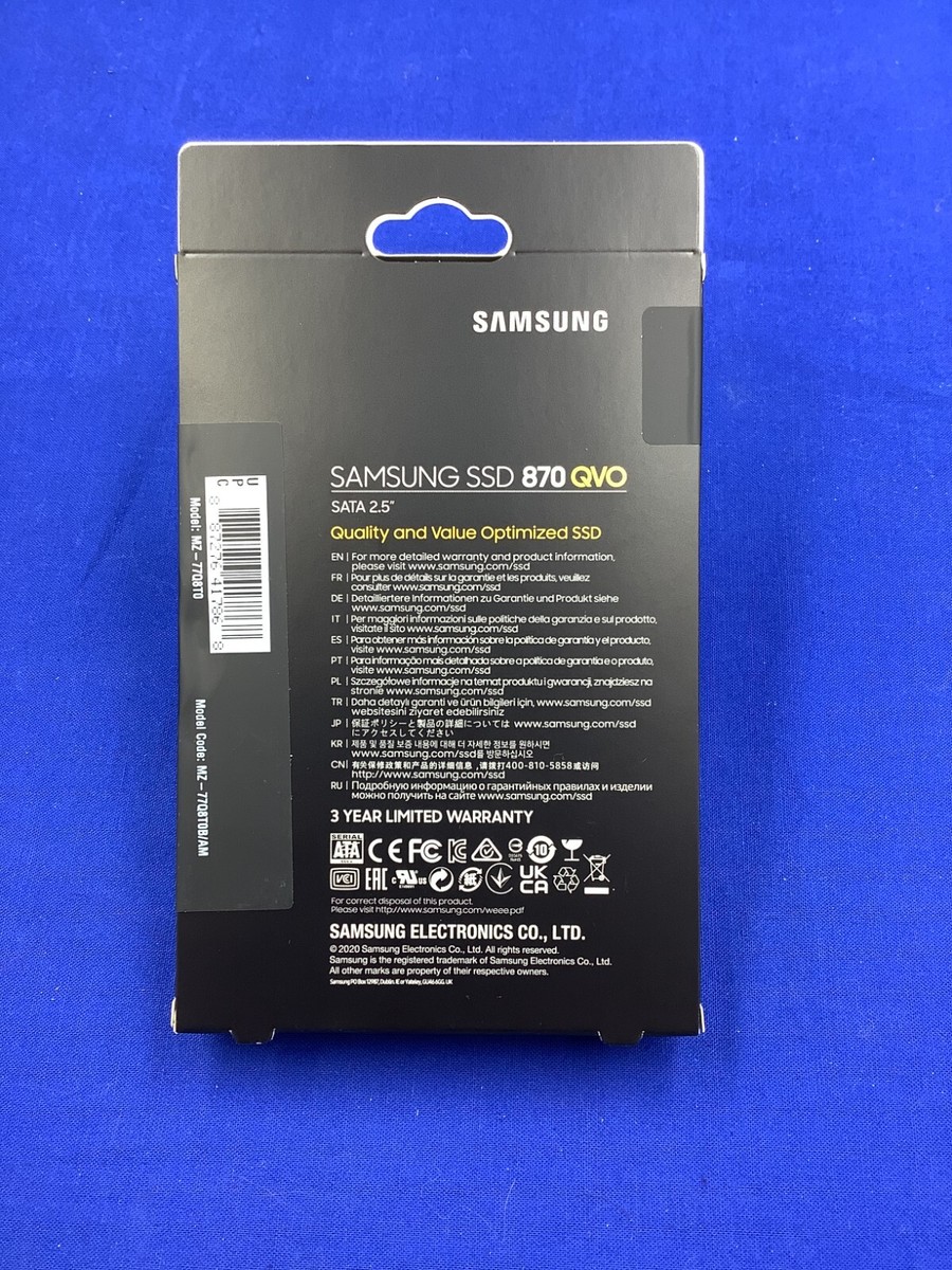 Samsung 870 QVO 8TB 2.5