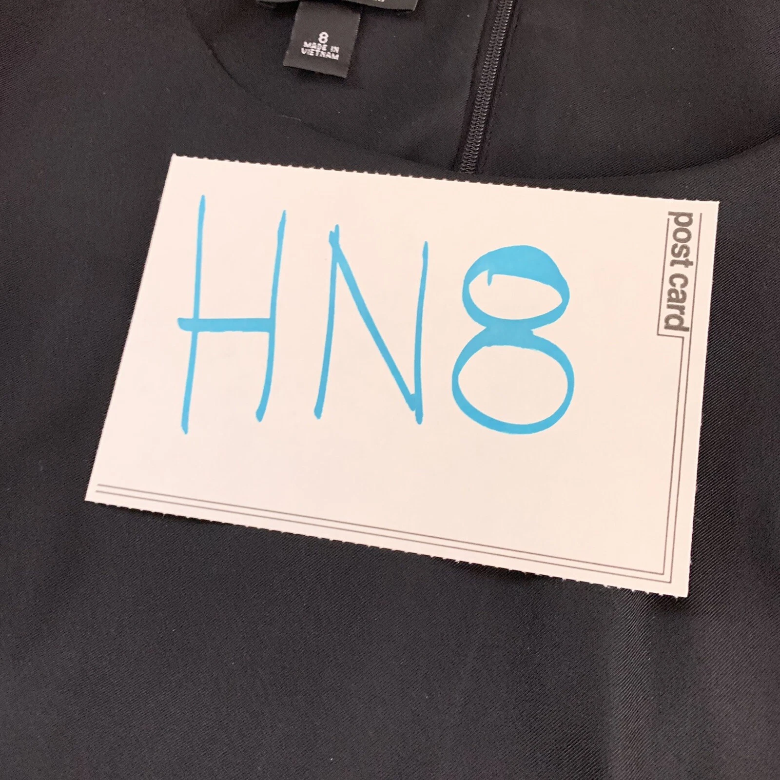 Abito donna Alyx tg 8 nero senza maniche lunghezza ginocchio girocollo plissettato