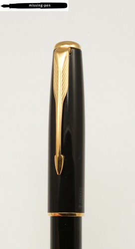 Parker Sonnet Rollerball in Laque Solid Black (small gold ring) - Picture 6 of 7